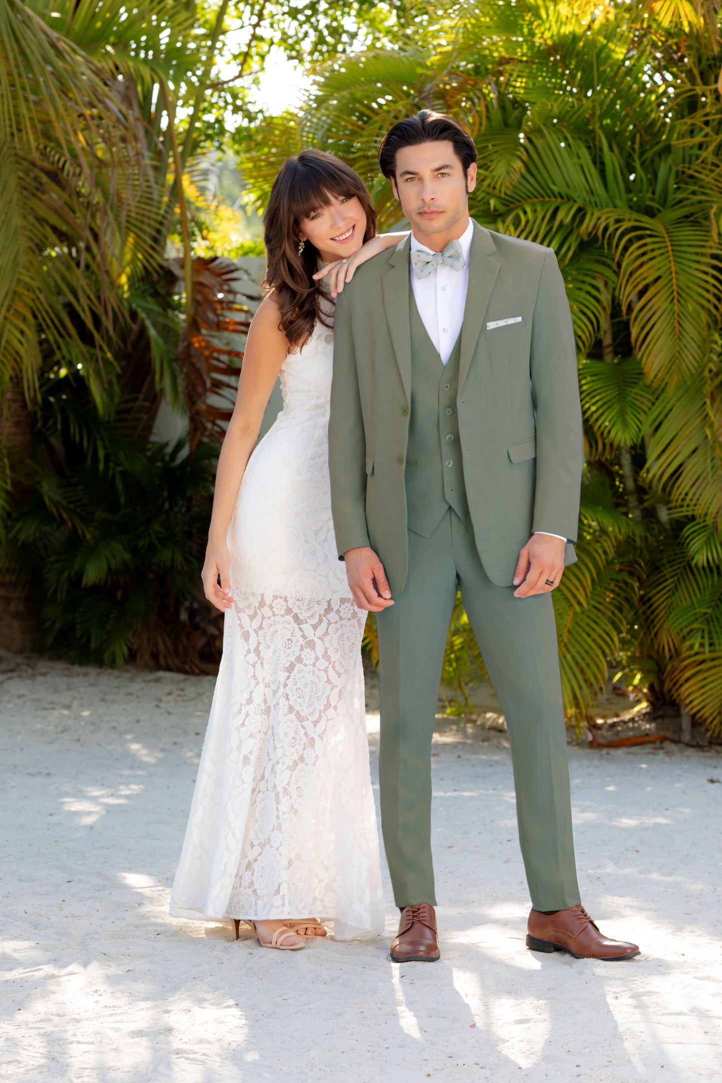 Metro Sage Suit by Ted Stanford