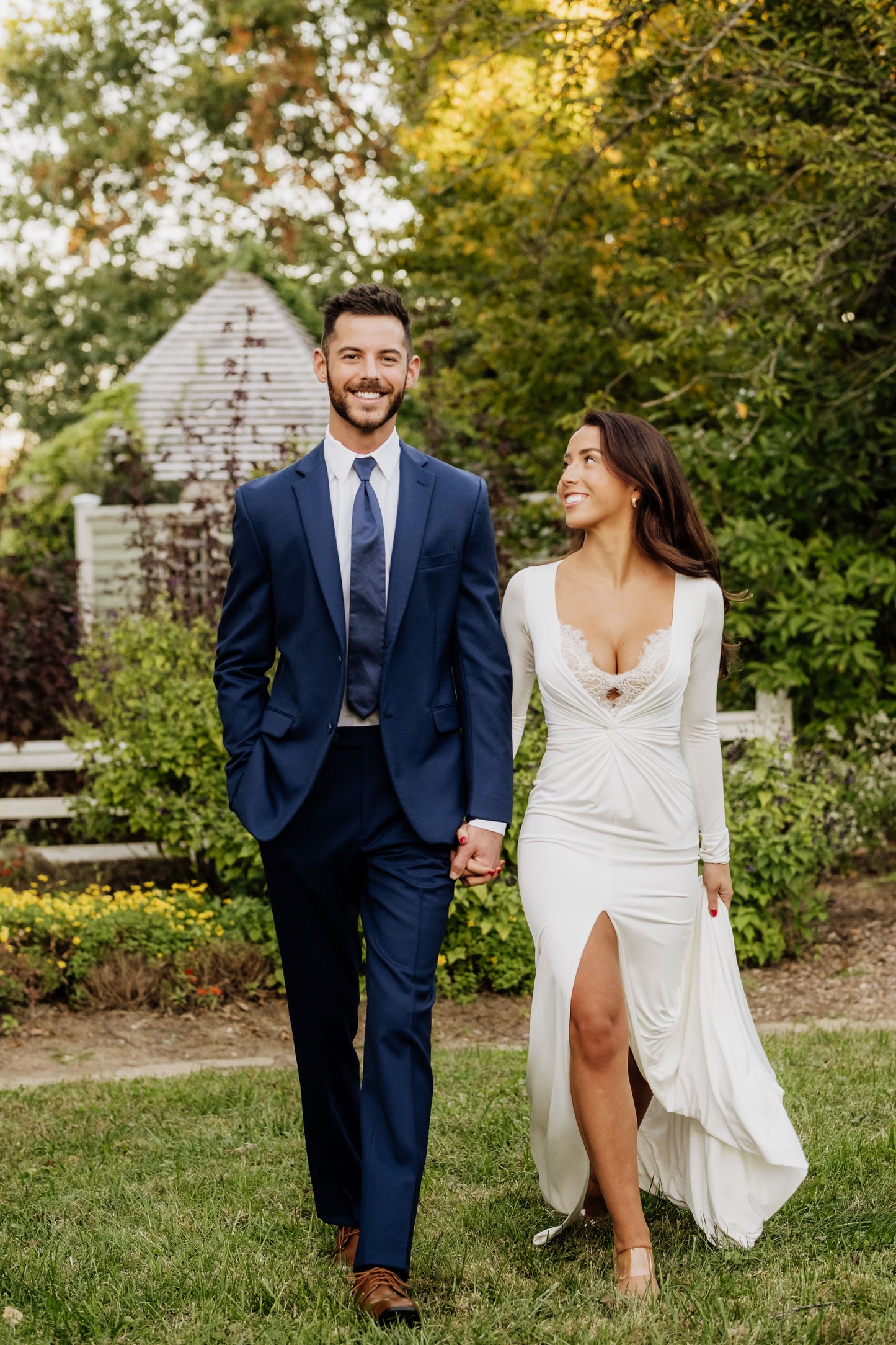 Dante Oxford Blue Suit by Couture 1910