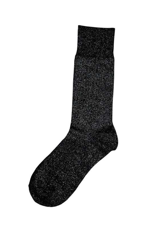 Black Sparkle Sock