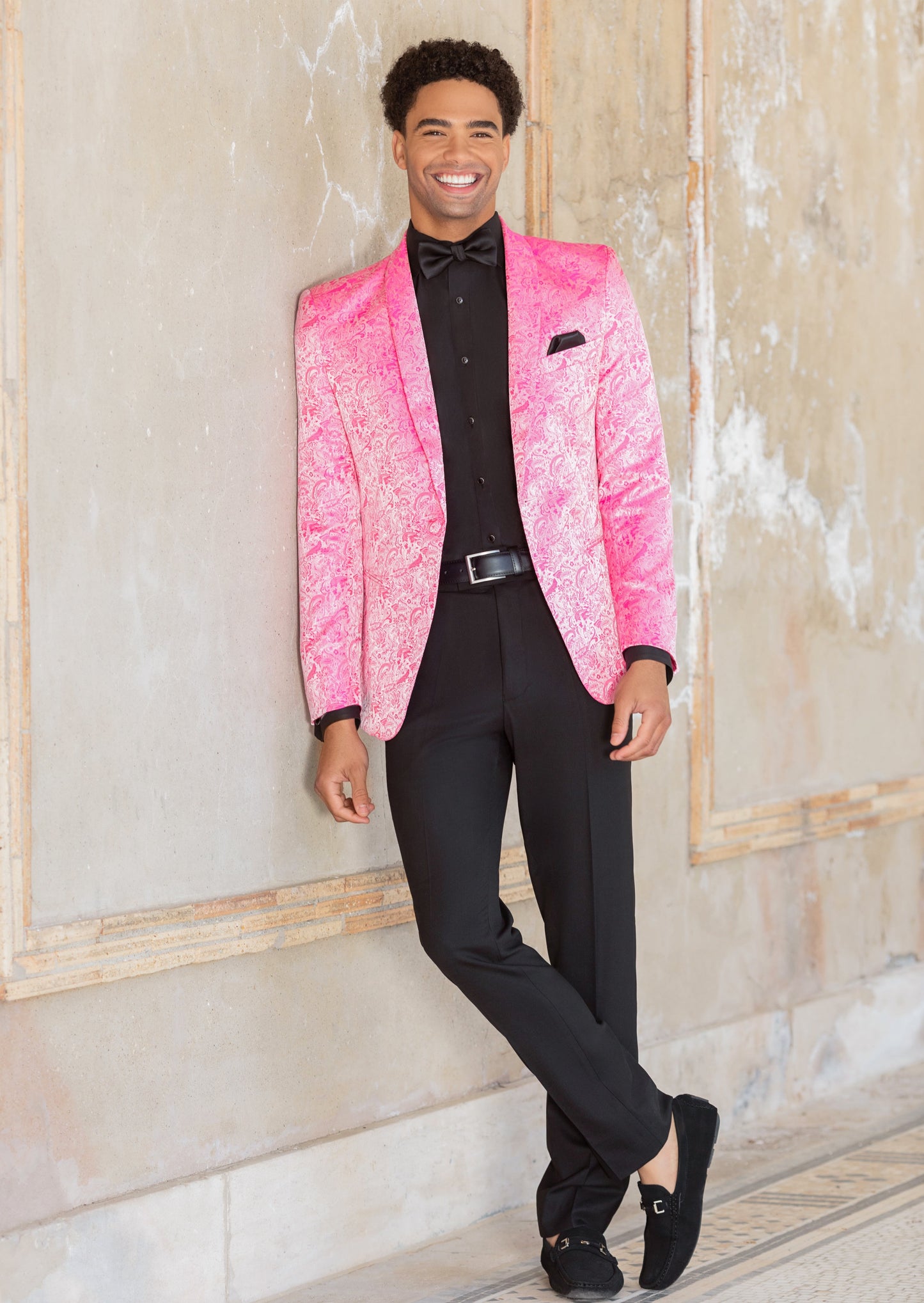 Aries Paisley in Hot Pink by Mark of Distinction