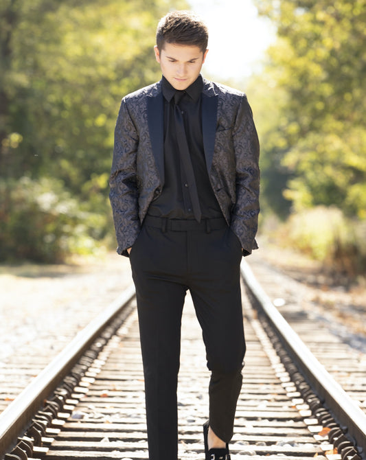 Charcoal Paisley by Couture 1910