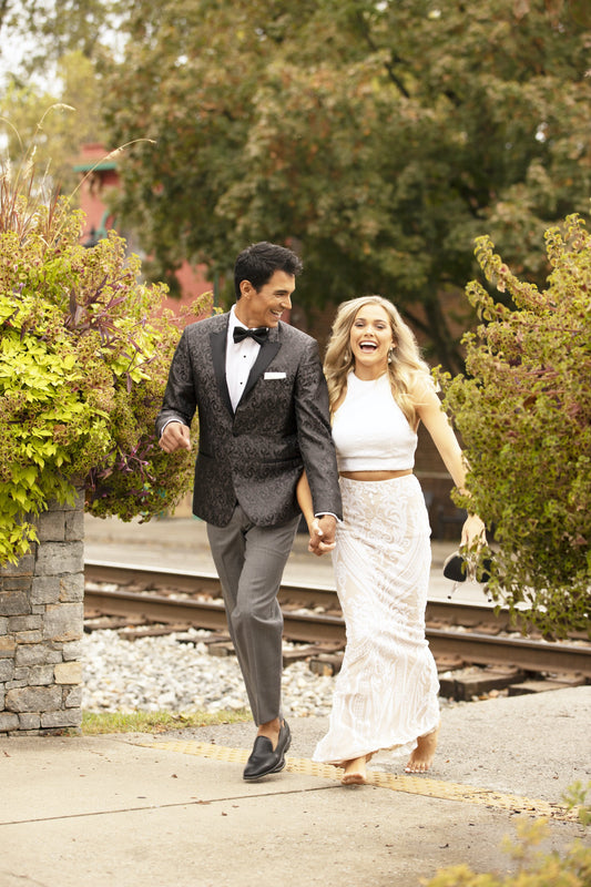 Charcoal Paisley by Couture 1910