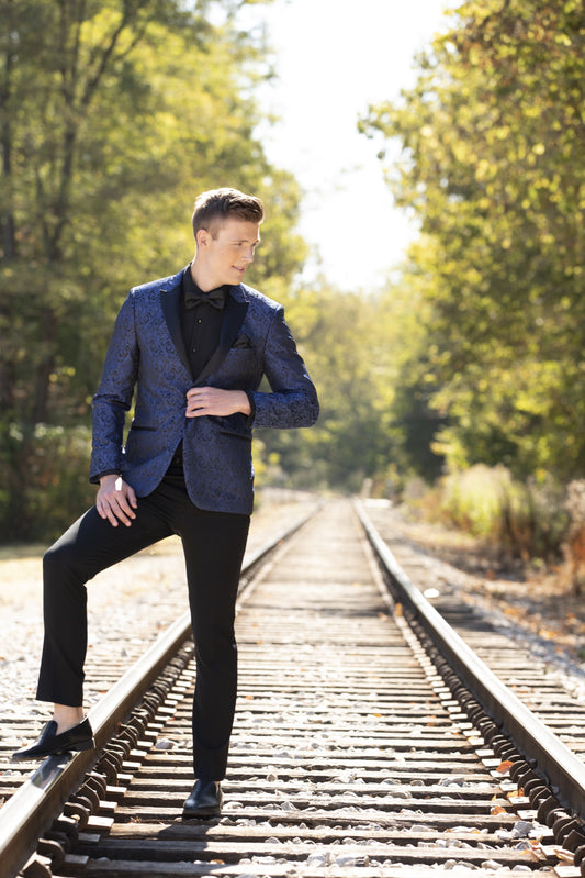 Blue Paisley by Couture 1910