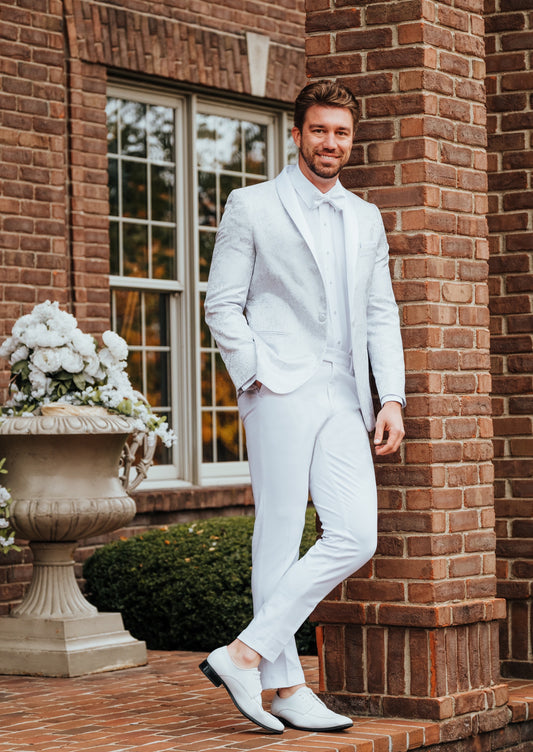 Aries Paisley Silver by Mark Of Distinction