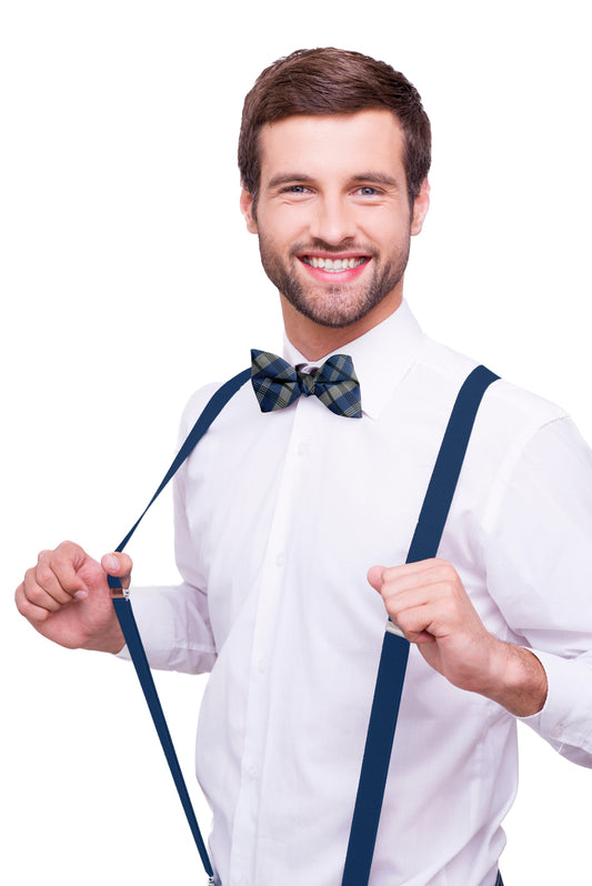 Suspenders - Navy