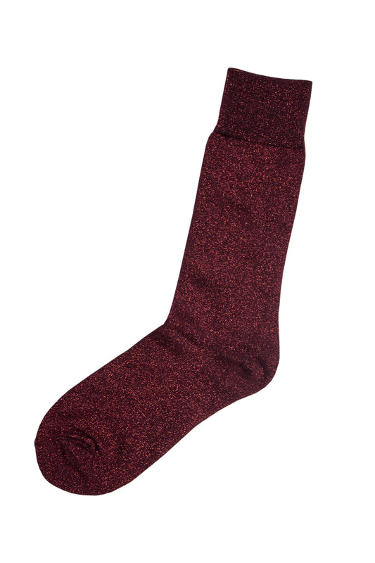 Red Sparkle Sock