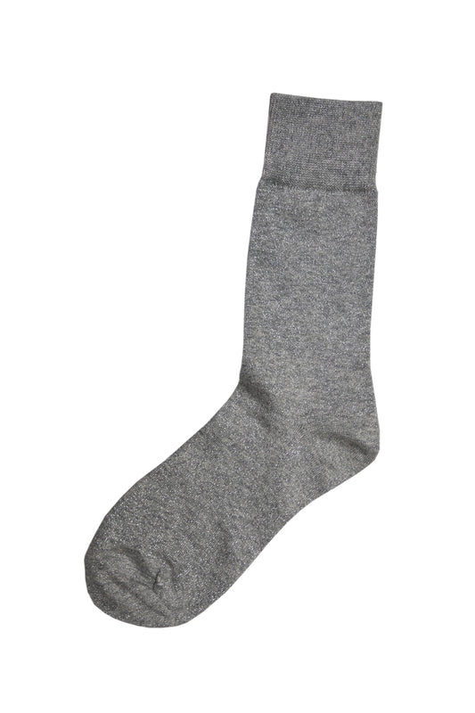 Silver Sparkle Sock